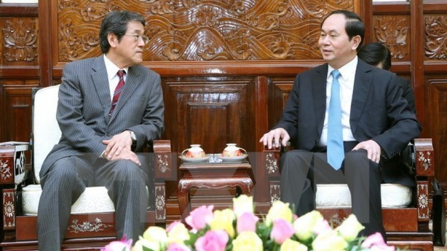 President highlights growing relations with Japan