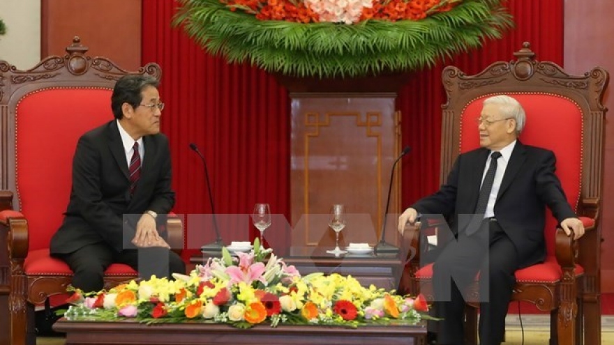 Vietnam considers Japan top partner: Party chief