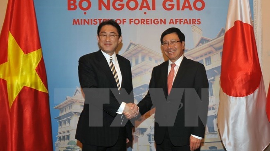 
        Japan, Vietnam agree to increase political trust
                              