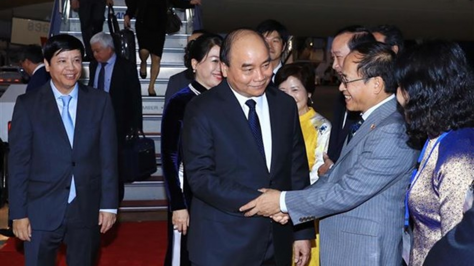 PM arrives in Tokyo for 10th Mekong-Japan Summit Meeting