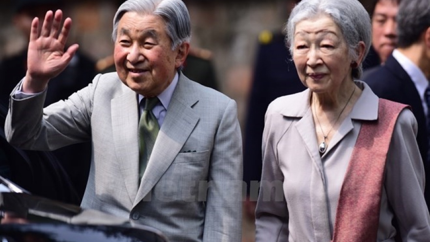 Japanese Emperor, Empress host tea party following Vietnam visit