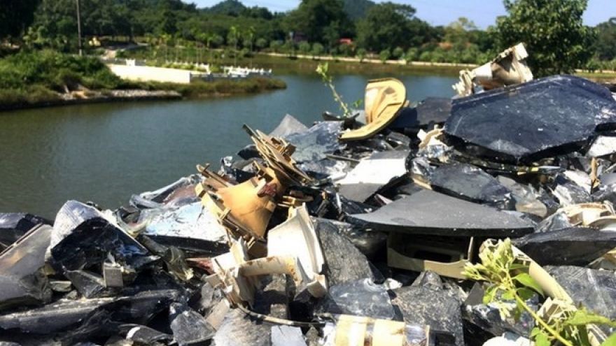 Japanese group presents advanced recycling technology