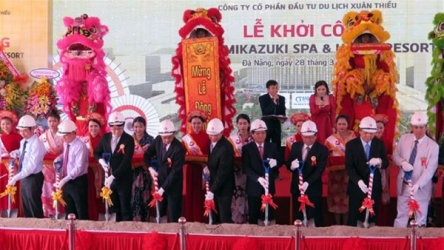 Japan-style resort tourism site built in Da Nang