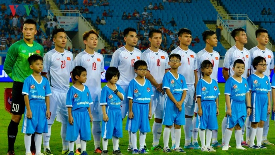 Jersey numbers of Vietnam’s U23 players at Vinaphone Cup 2018