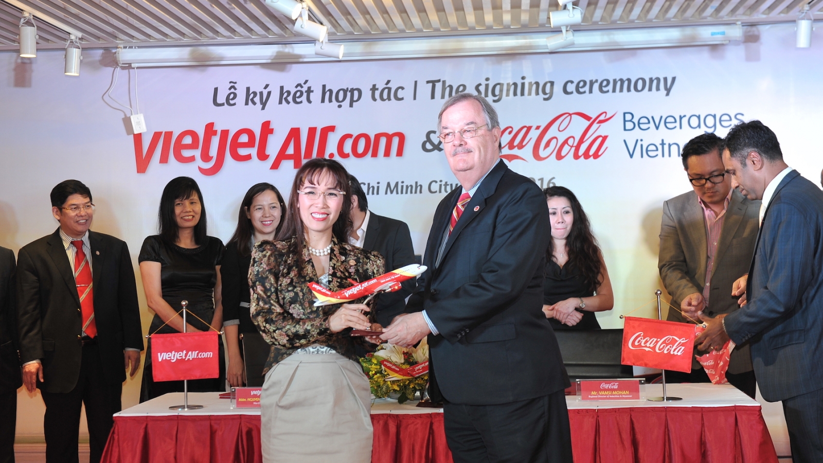 Coca-Cola beverages to be served aboard 