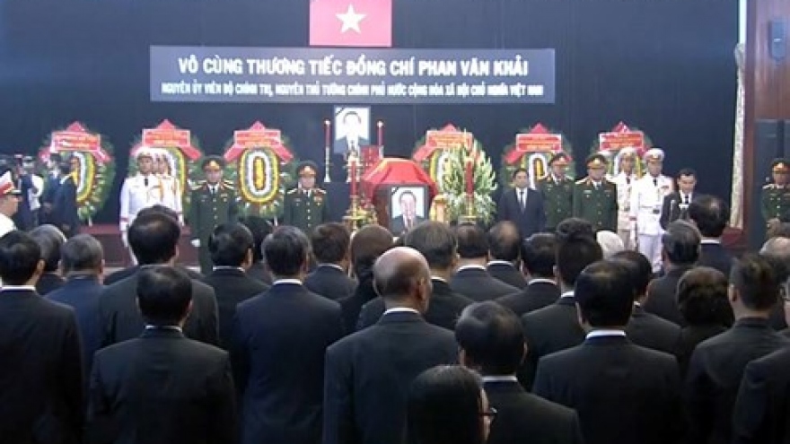 Memorial and burial services for former PM Khai