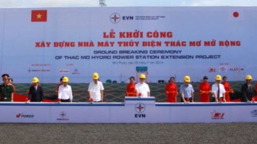 Construction starts on expanded Thac Mo hydropower plant 