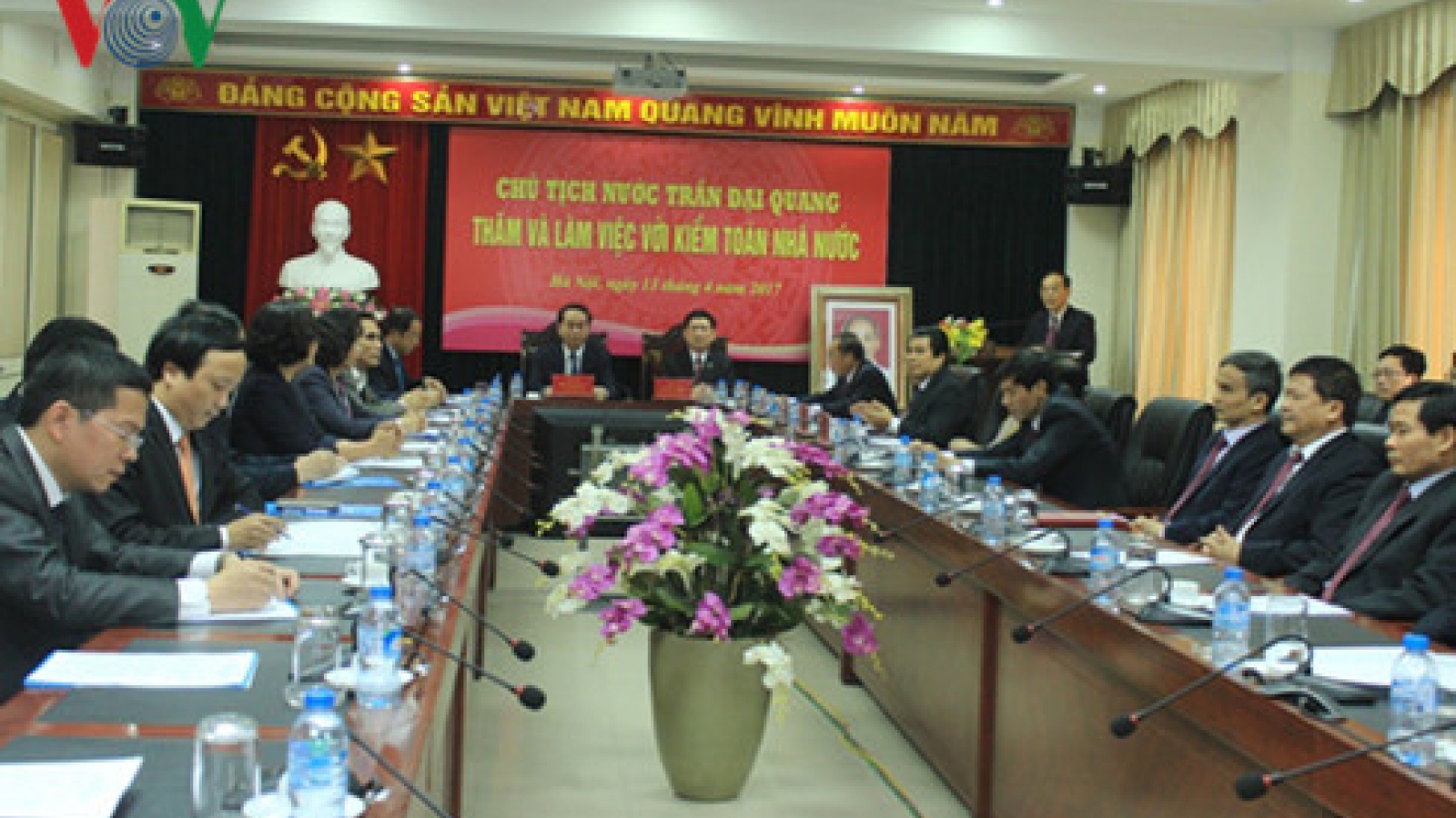 President works with State Audit leaders