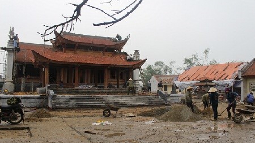 Ha Tinh: Renovated King Mai Hac De temple inaugurated