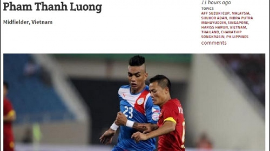 Luong and Vinh make FourFourTwo Suzuki Cup dream team