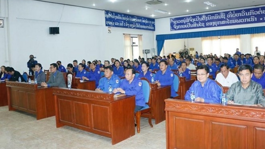 Lao youths learn about President Ho Chi Minh’s ideology
