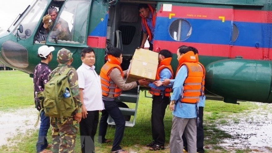 Military Region 5 asks units to join rescue efforts in Laos