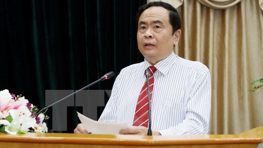 Vietnamese, Lao fronts discuss enhancing ties
