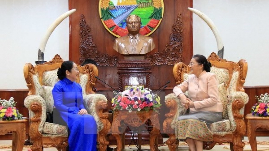 Ho Chi Minh City delegation congratulates Lao New Year festival