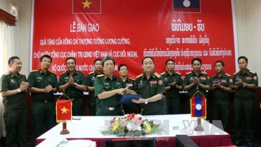 Vietnam helps Laos military modernize