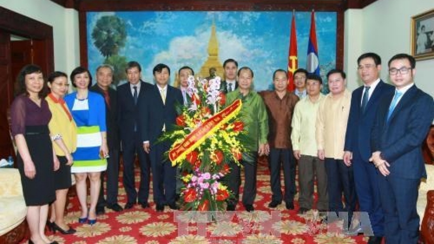 FM wishes Lao Embassy happy traditional New Year