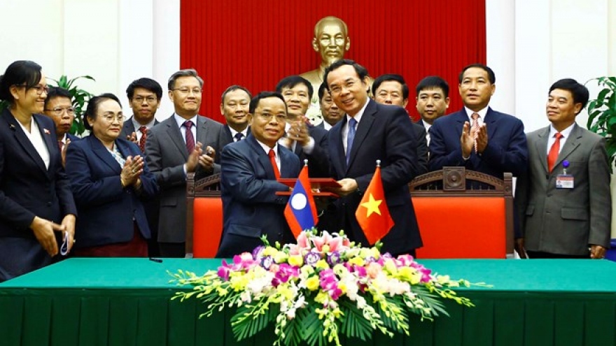 
        Party leader applauds Vietnam-Laos traditional friendship
                              