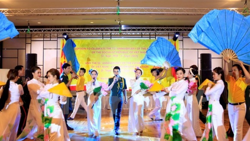 Vietnamese Embassy celebrates National Day in Laos