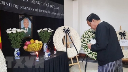 Respect-paying ceremonies held for former President in Myanmar, Netherlands