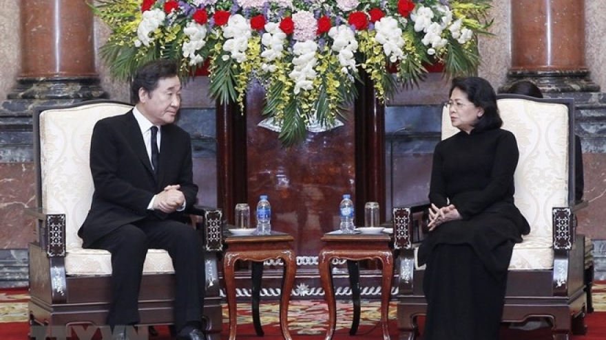 Acting President receives RoK Prime Minister