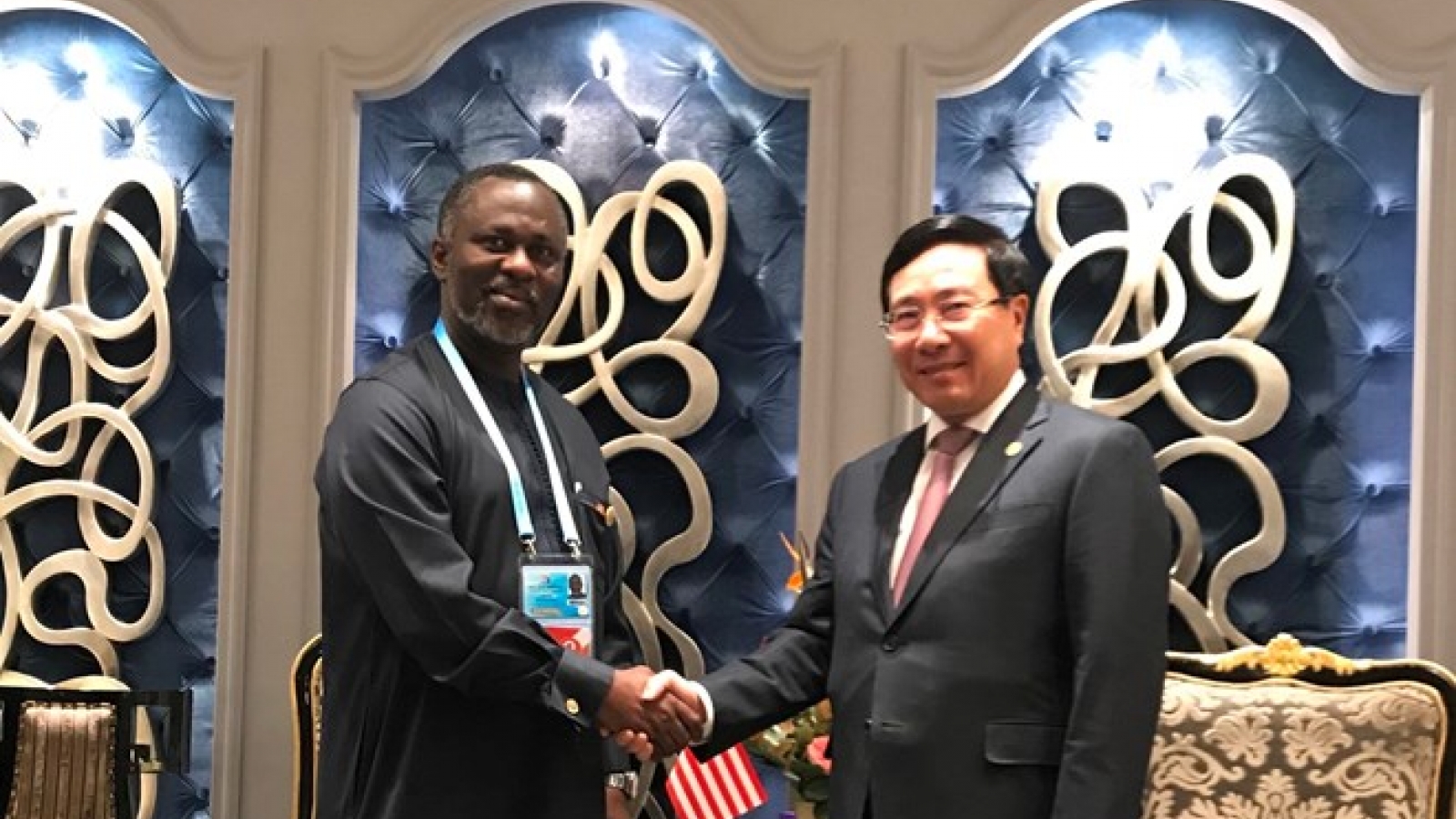 Deputy PM active on Belt & Road Forum sidelines