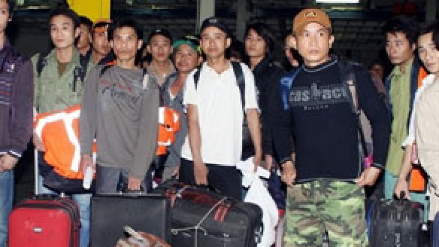 1,391 Vietnamese labourers return home safely from Libya
