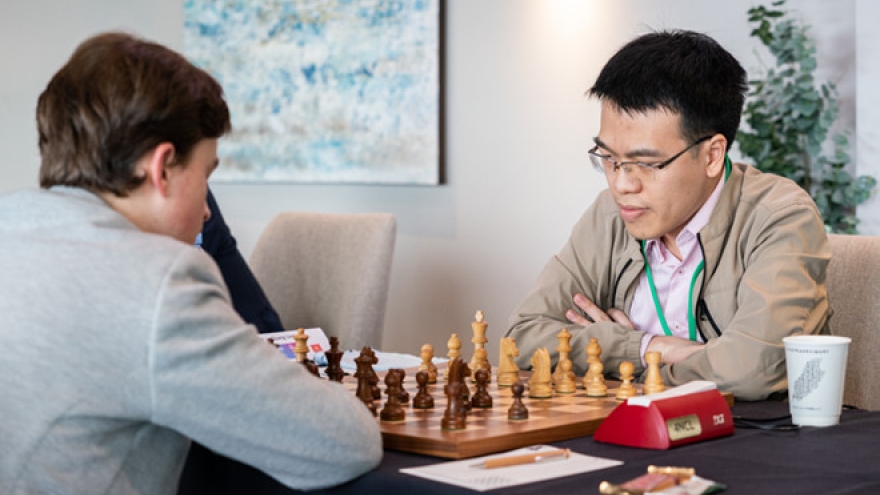 Liem enjoys first win at FIDE Grand Swiss chess competition