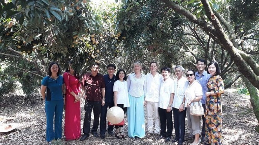 Swedish ambassador highly values quality of Thanh Ha litchi