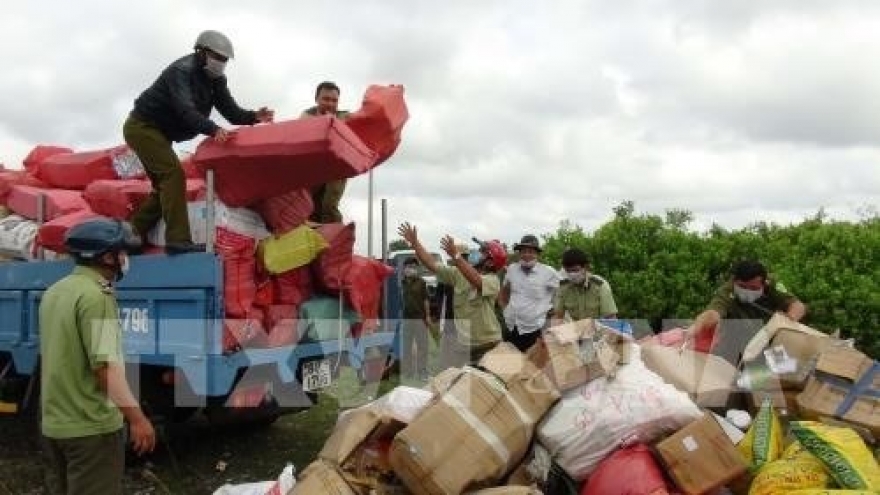 Long An reduces number of smuggling, trade fraud cases