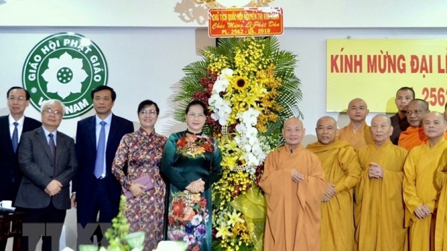 Buddhists in HCM City congratulated on Lord Buddha’s birthday
