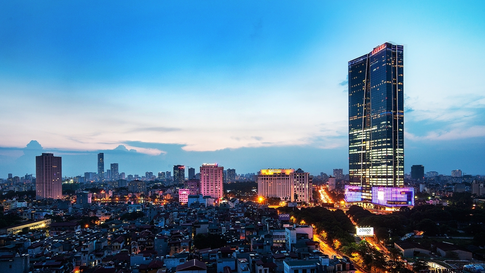 ROK products on display at Lotte Hanoi Hotel