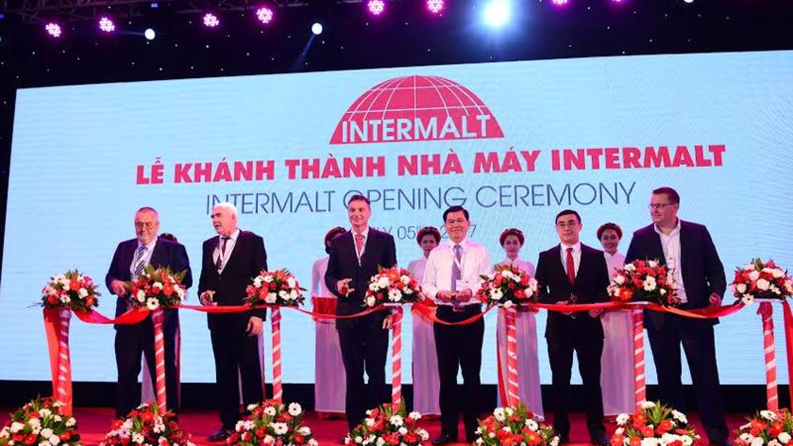 A big piece of the beer making process opens in southern Vietnam
