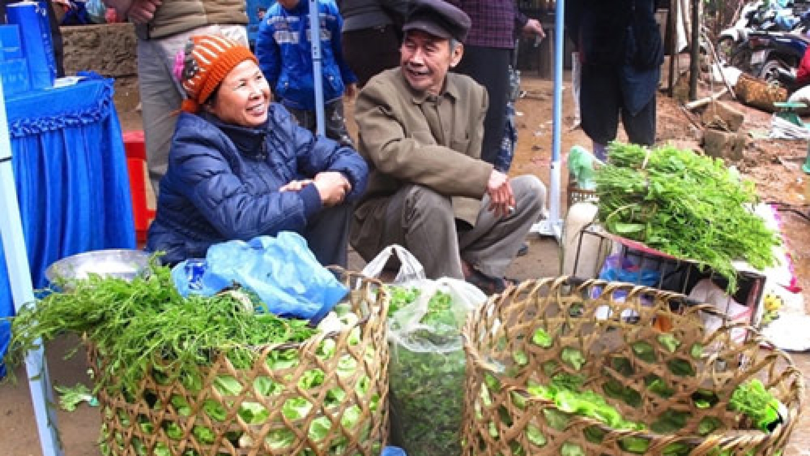 An Lai market gathers ethnic minority people