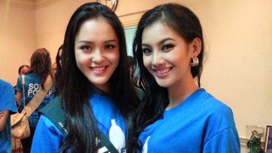 Hoang Anh at Miss Earth 2012
