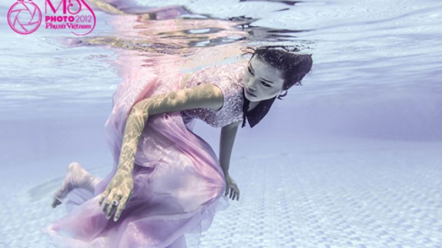 Bizarre photos of underwater beauty contest 