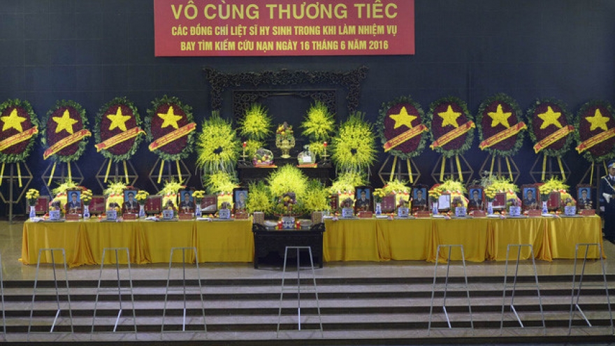 Senior leaders pay tribute to CASA 212 crewmembers