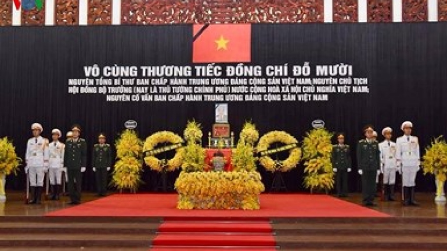 State funeral of former Party leader Do Muoi