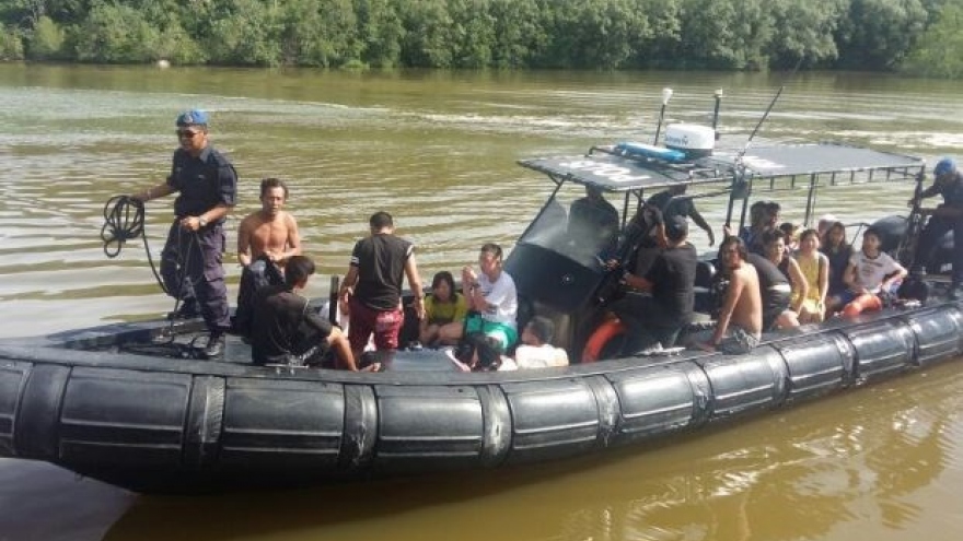 Malaysia: 22 rescued after boat capsized off Pulau Mantanani