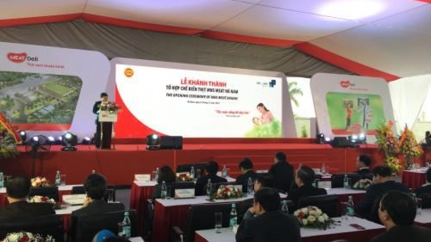 Masan Group inaugurates meat processing complex in Ha Nam
