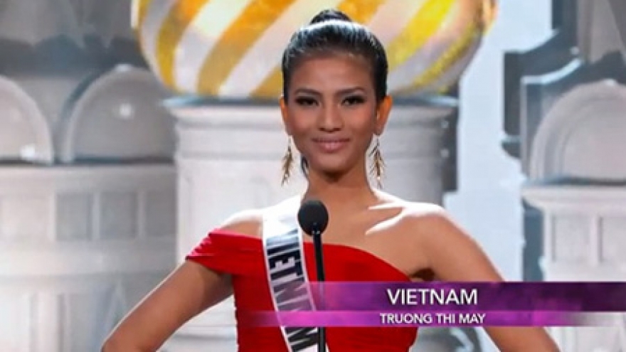 Vietnamese representative shines at Miss Universe semi-final