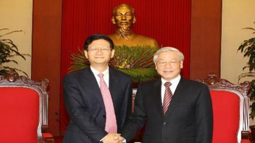 Party chief praises Vietnam-China relationship 