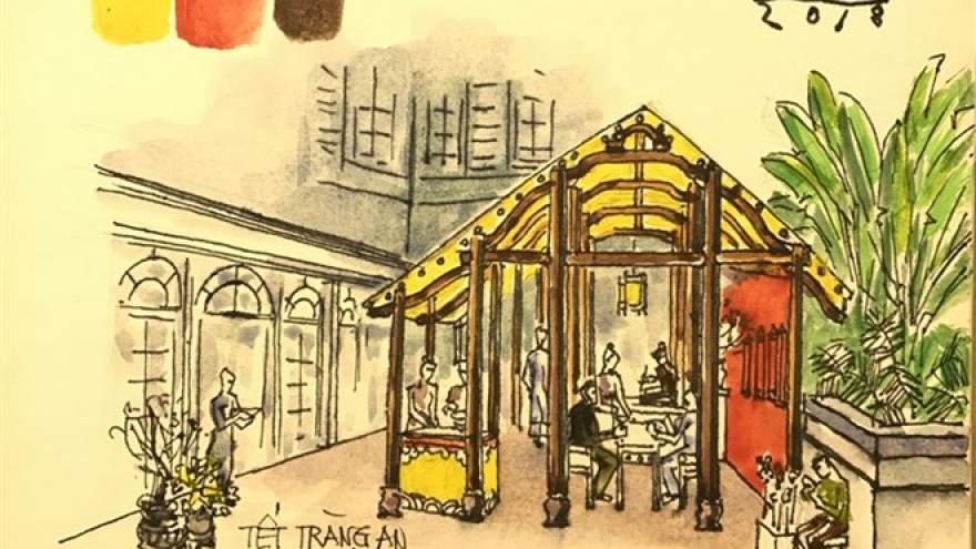 Metropole recreates Hanoian old market