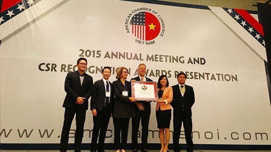 
        Microsoft receives CSR award
                              