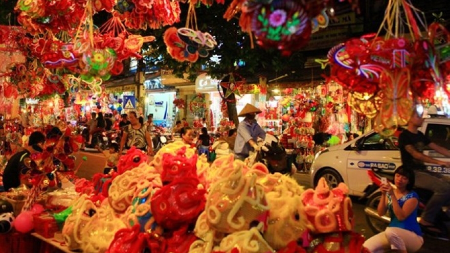 Mid-Autumn festival to begin in Hanoi’s Old Quarter