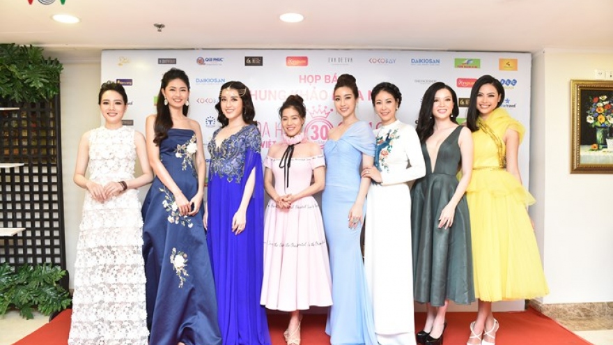 Beauties shine at Miss Vietnam 2018 press conference