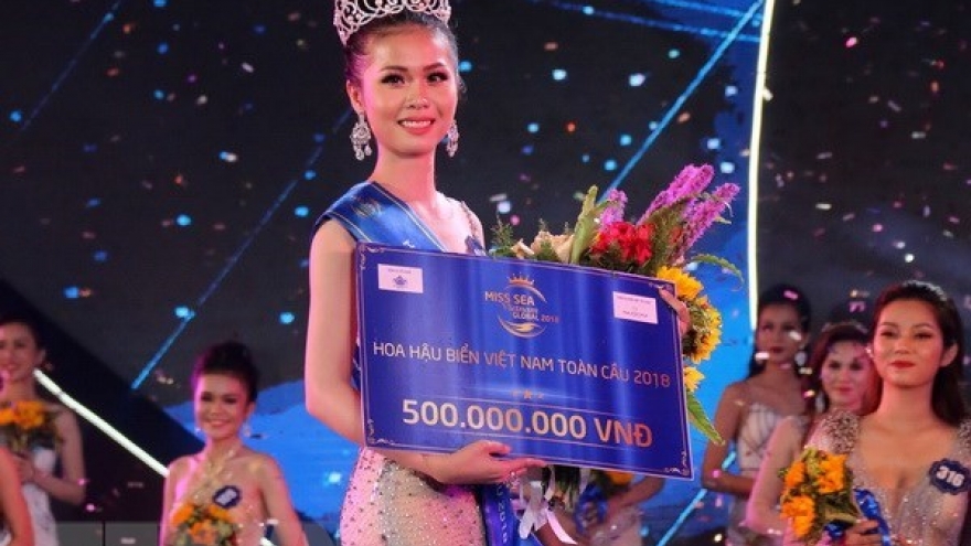 Tien Giang’s beauty crowned Miss Sea Vietnam Global 2018