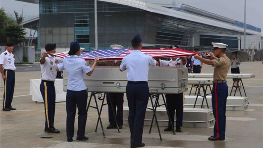 Missing-in-action US servicemen’s remains repatriated