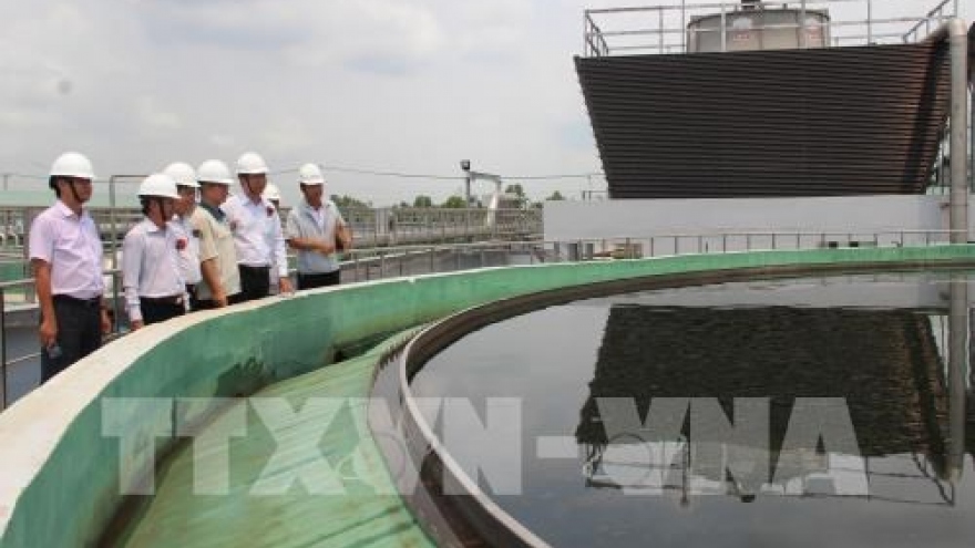 Wastewater treatment plant in Moc Bai IP put into operation