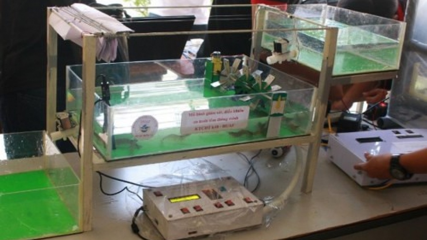 Monitoring system allows farming of shrimp in all weather conditions