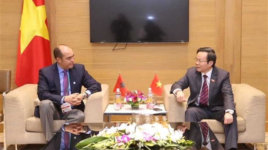 NA Vice Chairman meets with Moroccan delegates